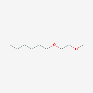 molecular formula C9H20O2 B14435779 1-(2-Methoxyethoxy)hexane CAS No. 74411-12-4