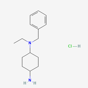 B1443580 N-Benzyl-N-ethyl-cyclohexane-1,4-diamine hydrochloride CAS No. 1229623-48-6