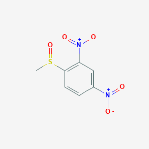 1-(Methanesulfinyl)-2,4-dinitrobenzene