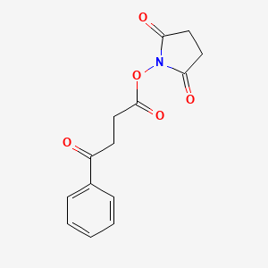 1-[(4-Oxo-4-phenylbutanoyl)oxy]pyrrolidine-2,5-dione