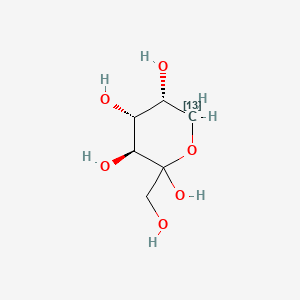 molecular formula C6H12O6 B1443653 D-Fructose-6-13C CAS No. 312623-94-2