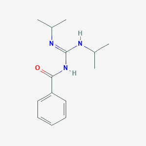 N-[N,N'-di(propan-2-yl)carbamimidoyl]benzamide