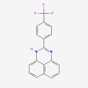 2-[4-(trifluoromethyl)phenyl]-1H-perimidine