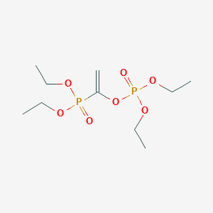 Phosphoric acid, 1-(diethoxyphosphinyl)ethenyl diethyl ester