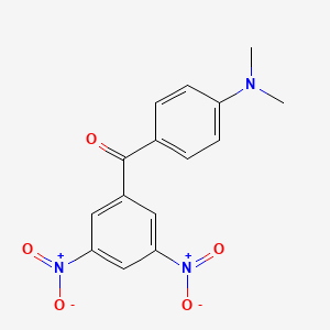 [4-(Dimethylamino)phenyl](3,5-dinitrophenyl)methanone