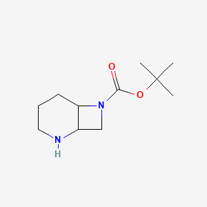 molecular formula C11H20N2O2 B1443662 7-Boc-2,7-二氮杂双环[4.2.0]辛烷 CAS No. 1251004-33-7