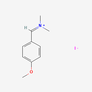 (4-Methoxyphenyl)-N,N-dimethylmethaniminium iodide