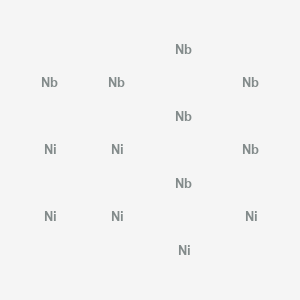 molecular formula Nb7Ni6 B14436662 Nickel;niobium CAS No. 77387-06-5