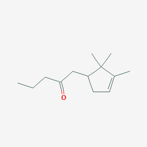 1-(2,2,3-Trimethylcyclopent-3-en-1-yl)pentan-2-one