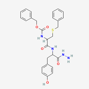 Cbz-DL-Cys(Bn)-DL-Tyr-NHNH2