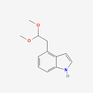 4-(2,2-dimethoxyethyl)-1H-indole