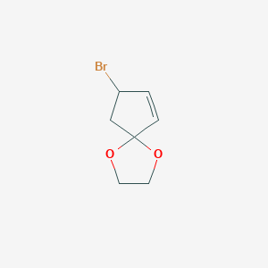 8-Bromo-1,4-dioxaspiro[4.4]non-6-ene