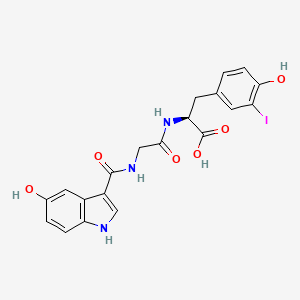 Iodoglycyltyrosine 5-hydroxyindole acetic acid