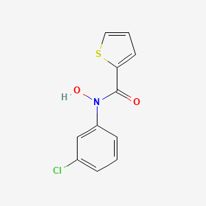 N-(3-Chlorophenyl)-N-hydroxythiophene-2-carboxamide