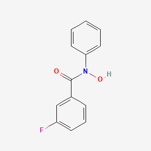 3-Fluoro-N-hydroxy-N-phenylbenzamide