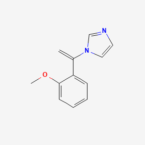 1H-Imidazole, 1-[1-(2-methoxyphenyl)ethenyl]-