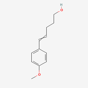 5-(4-Methoxyphenyl)pent-4-en-1-ol