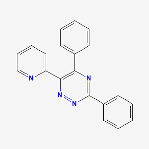 3,5-Diphenyl-6-(pyridin-2-yl)-1,2,4-triazine