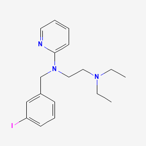 Pyridine, 2-((m-iodobenzyl)(2-(diethylamino)ethyl)amino)-