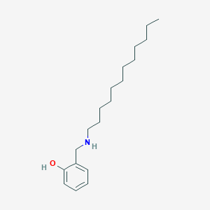 2-[(Dodecylamino)methyl]phenol