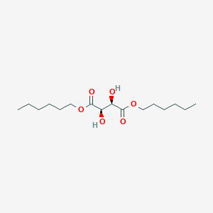 Dihexyl (2R,3R)-2,3-dihydroxybutanedioate