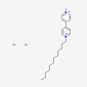 1-Dodecyl-1'-methyl-4,4'-bipyridin-1-ium dibromide