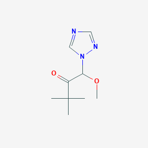 1-Methoxy-3,3-dimethyl-1-(1H-1,2,4-triazol-1-yl)butan-2-one