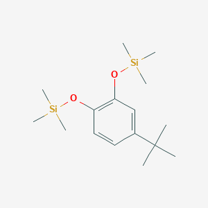 [(4-tert-Butyl-1,2-phenylene)bis(oxy)]bis(trimethylsilane)