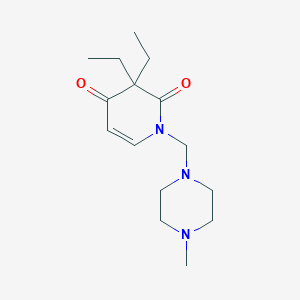 N-(1-Methylpiperazine)-3,3-diethyl-2,4-pyridinedione