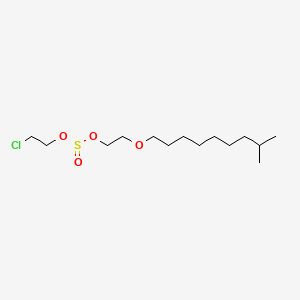 beta-Chloroethyl iso decoxyethyl sulfite