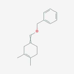 {[(3,4-Dimethylcyclohex-3-en-1-ylidene)methoxy]methyl}benzene