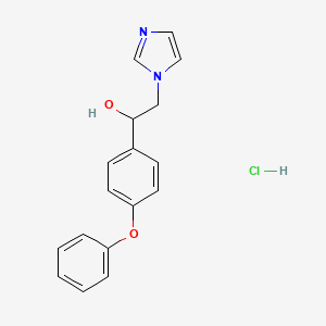 Imidazole-1-ethanol, alpha-(p-phenoxyphenyl)-, monohydrochloride