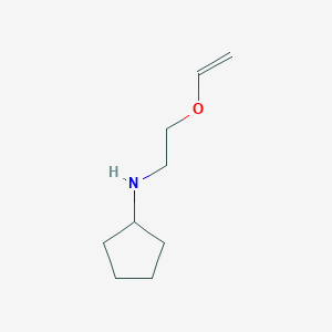 N-[2-(Ethenyloxy)ethyl]cyclopentanamine