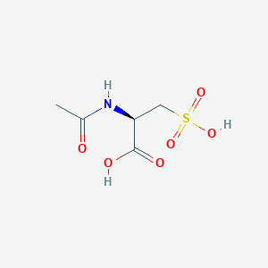 molecular formula C5H9NO6S B1443725 N-Acetyl-3-sulfo-L-alanine CAS No. 79560-92-2