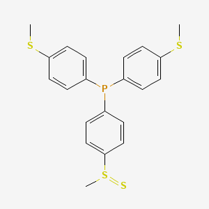 Tris(p-methylthiophenyl)phosphine sulfide