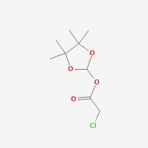 4,4,5,5-Tetramethyl-1,3-dioxolan-2-yl chloroacetate