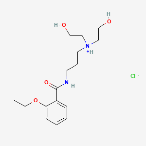 N-(3-(Bis(2-hydroxyethyl)amino)propyl)-o-ethoxybenzamide hydrochloride