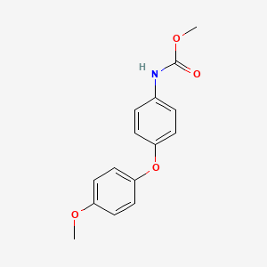 Methyl [4-(4-methoxyphenoxy)phenyl]carbamate