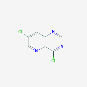 molecular formula C7H3Cl2N3 B1443734 4,7-二氯吡啶并[3,2-d]嘧啶 CAS No. 917757-12-1