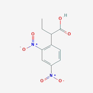 molecular formula C10H10N2O6 B1443738 2-(2,4-二硝基苯基)丁酸 CAS No. 1418117-86-8