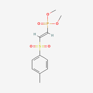 1-[(E)-2-dimethoxyphosphorylethenyl]sulfonyl-4-methylbenzene