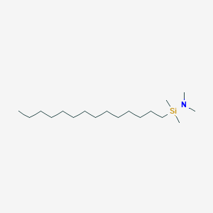 N,N,1,1-Tetramethyl-1-tetradecylsilanamine