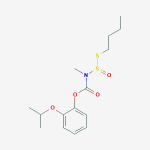 2-Isopropoxyphenyl (methyl)(n-butylthiosulfinyl)carbamate