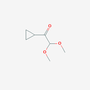 1-Cyclopropyl-2,2-dimethoxyethan-1-one