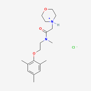 2-(Morpholino)-N-methyl-N-(2-mesityloxyethyl)acetamide hydrochloride