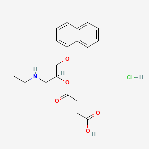 Propranolol hemisuccinate hydrochloride