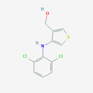 B144375 4-(2,6-Dichloroanilino)-3-thiophenemethanol CAS No. 72888-37-0