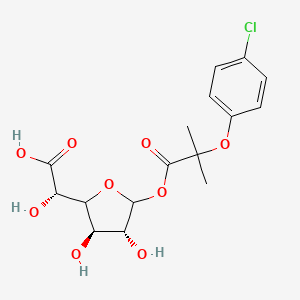 Clofibric furanoglucuronate