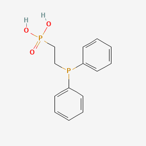 [2-(Diphenylphosphanyl)ethyl]phosphonic acid