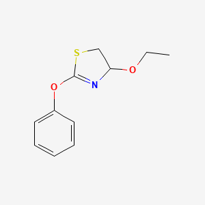 4-Ethoxy-2-phenoxy-4,5-dihydro-1,3-thiazole